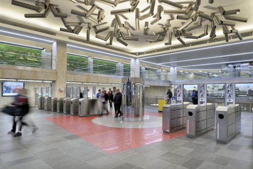 Station de métro Bourse - Grand-Place à Bruxelles - BPC